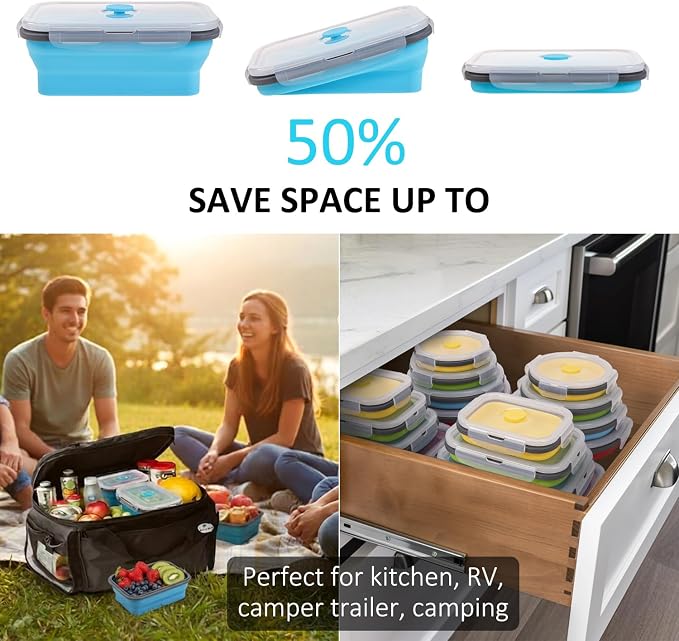 Collapsible Food Storage Containers - Image 3