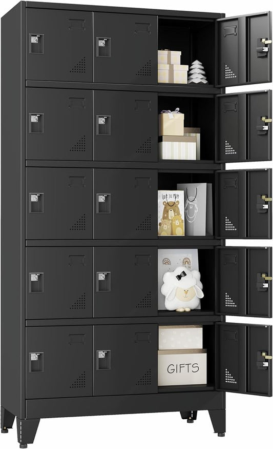 PAOFIN Metal Storage Lockers for Employees by PAOFIN