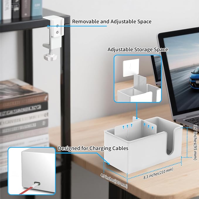 OOKUU 3-in-1 Desk Organizer - Image 4