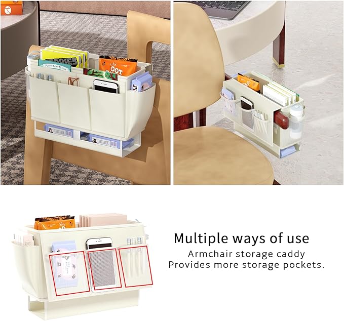 Bedside Caddy Bedside Organizer, Bed Caddy - Image 3
