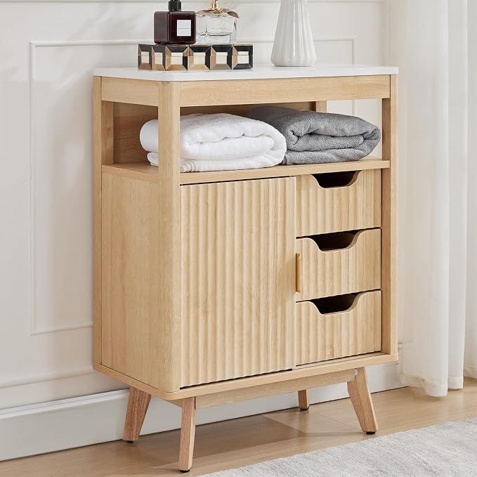 Grepatio Bathroom Storage Cabinet by Takesyoutohaveawonderfullife