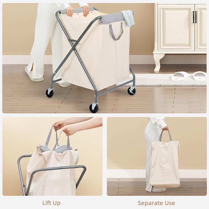 STORAGE MANIAC 125L Collapsible Laundry Hamper - Image 5