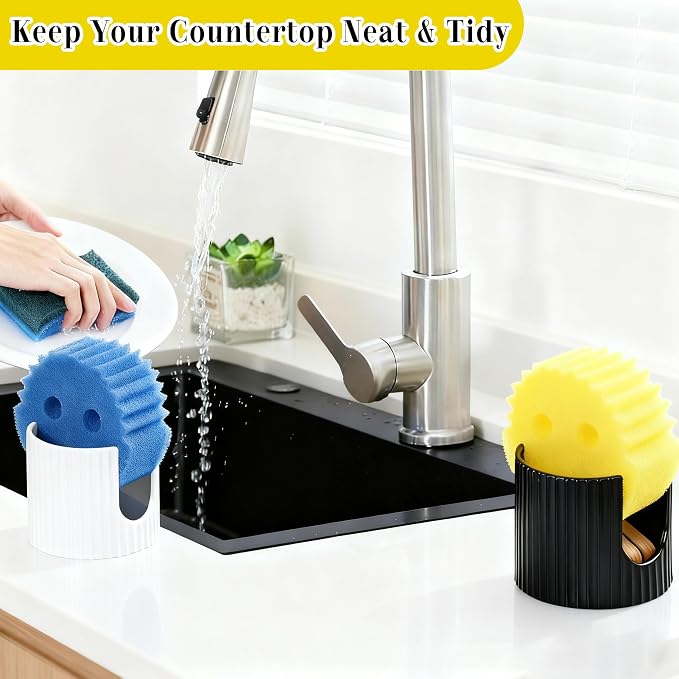 Ceramic Sponge Holder for Kitchen Sink - Image 4