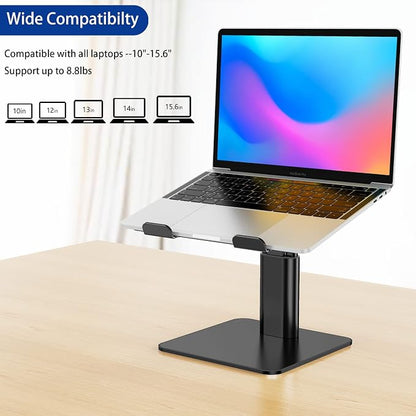 BESIGN LSX6N Laptop Stand, Ergonomic Adjustable Notebook Riser Holder, Computer - Image 3