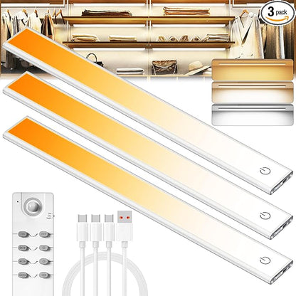100 LED Under Cabinet Lights Wireless by MEKKLEON