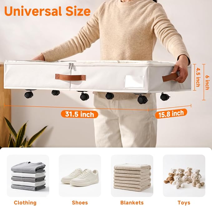 6 Inches Under Bed Storage - Image 2