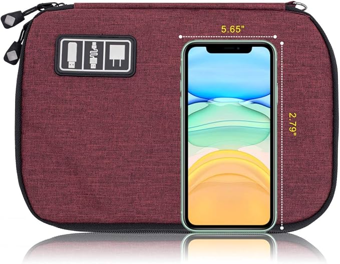 Travel Cable Organizer Bag Waterproof Portable Electronic Accessories Organizer - Image 6