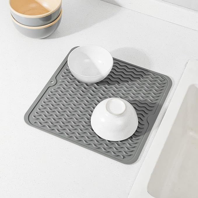 Silicone Dish Drying Mat for Multiple Usage, Easy clean, Eco-friendly, - Image 7
