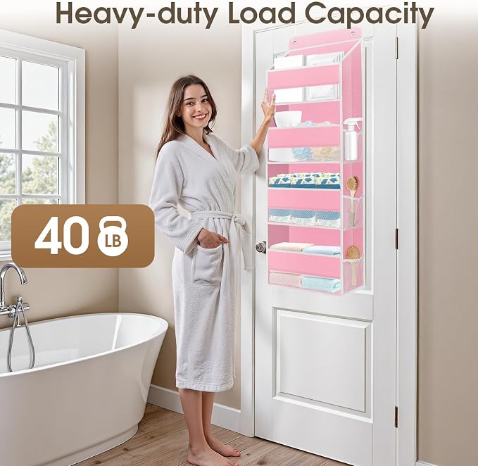 1 Pack Over The Door Organizer Hanging Storage Organizers - Image 5