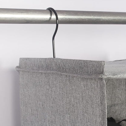 Hanging Closet Organizer, Easy Mount Collapsible 3-Shelf Camper Closet Wardrobe - Image 6