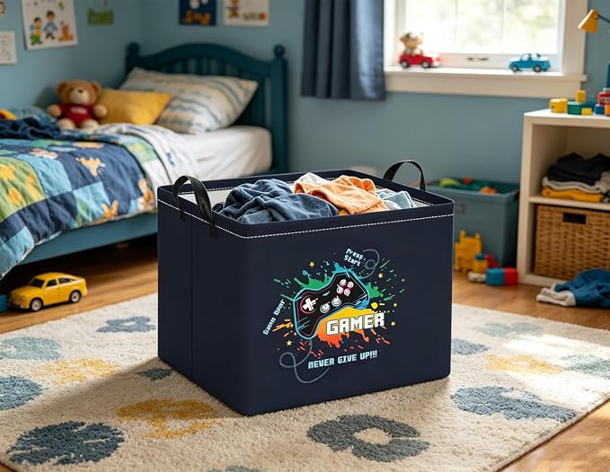 Rectangular Baby Kids Storage Basket - Image 5