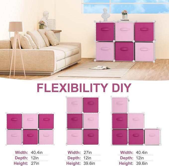 Leinuosen 6 Cube Storage Organizer - Image 6