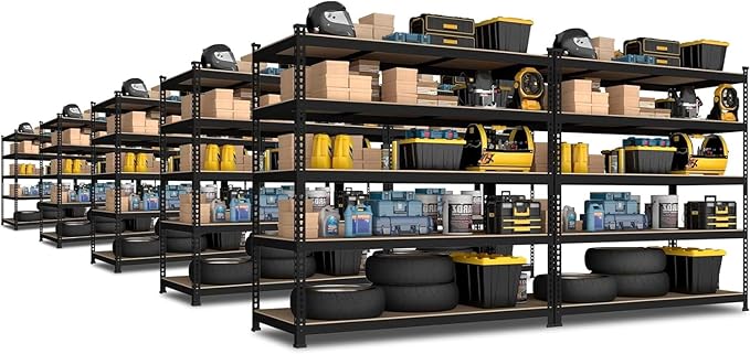 PrimeZone 10 Pack Heavy Duty Storage Shelves by PrimeZone