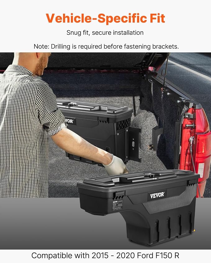 VEVOR Truck Bed Storage Box, Compatible - Image 6