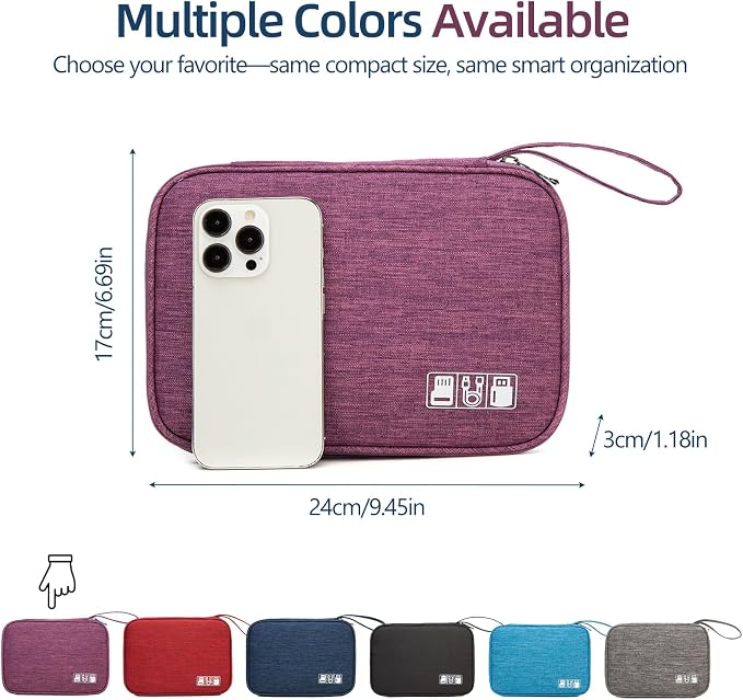 Cord Organizer Travel Case, Cable Organizer Bag - Image 4