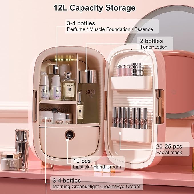 Skincare Fridge 12 Liter, Beauty Fridge - Image 4