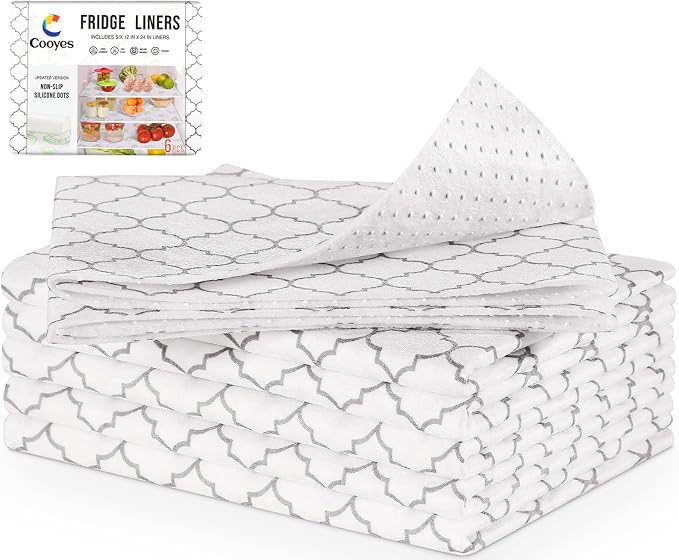 Cooyes 2 in 1 Fridge Liners & Fresh mats by Cooyes