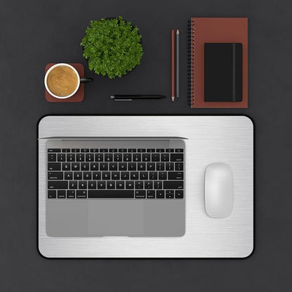 Brushed Metal Texture Desk Mat - Image 2