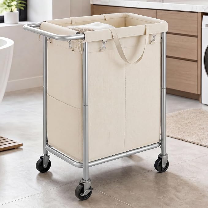 SONGMICS HOME Rolling Laundry Basket - Image 2