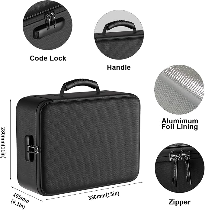 DocSafe 5200°F Fireproof Document Organizer Box - Image 8