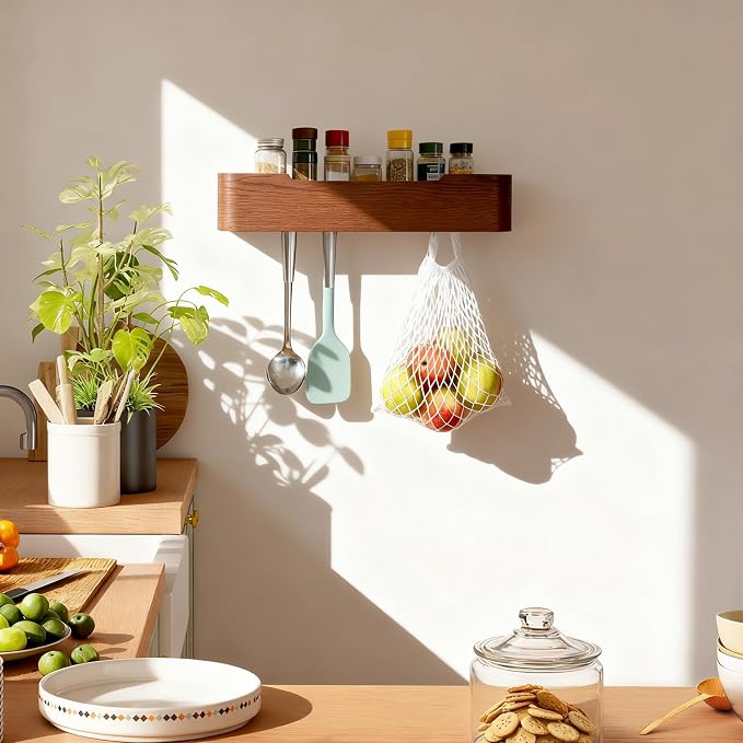 Wall Coat Rack Floating Shelves Modern Coat Rack Wall Mount - Image 8