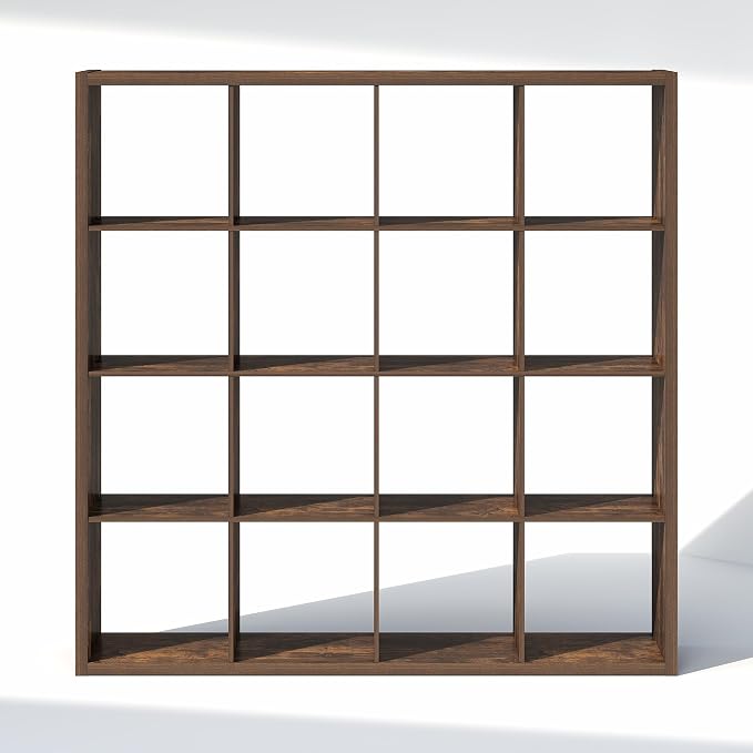 Furinno Cubic Extra Thick 16-Cube Closet Organizers and Storage, Amber Pine | - Image 8