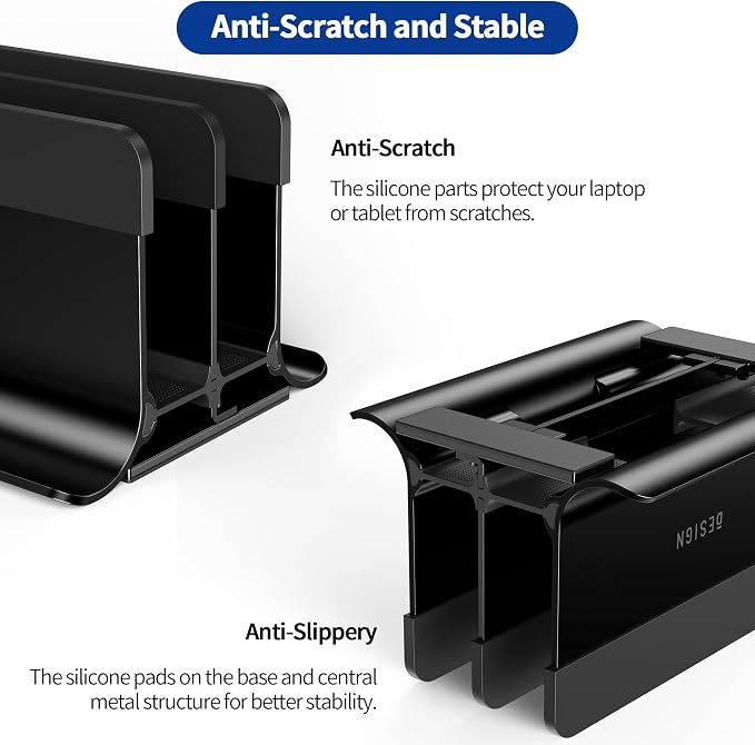BESIGN LS13 Vertical Laptop Stand Holder - Image 5