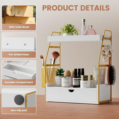 2 Tier Bathroom Counter Organizer - Image 3