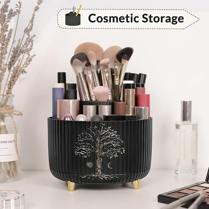 SKYDUE 360 Degree Rotating Desk Organizer, Dual-Purpose Pencil Pen Holder - Image 5