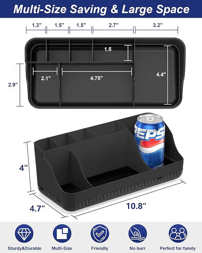 Bathroom Counter Organizer and Storage, 7 Slots Detachable Toothbrush Holders - Image 3
