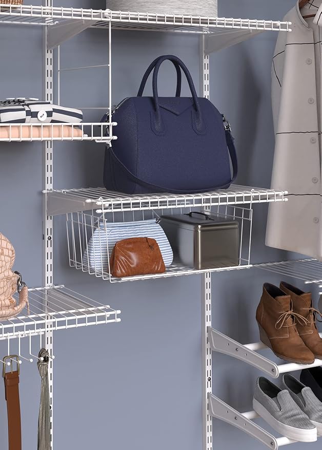 ClosetMaid Wire Hanging Shelf Basket - Image 7