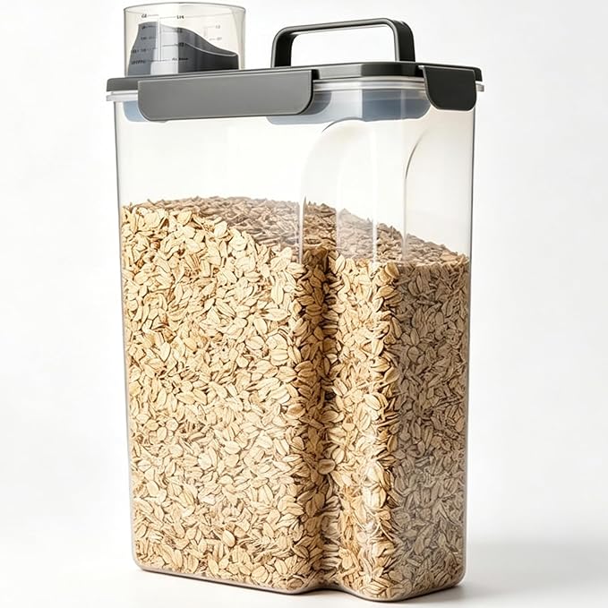 Komzon Rice Storage Containers, 20 LB Rice dispenser by Komzon