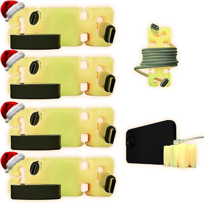 GlowBrick Stocking Stuffers for Adults Cord Management Weighted Cord Holder by CordBrick