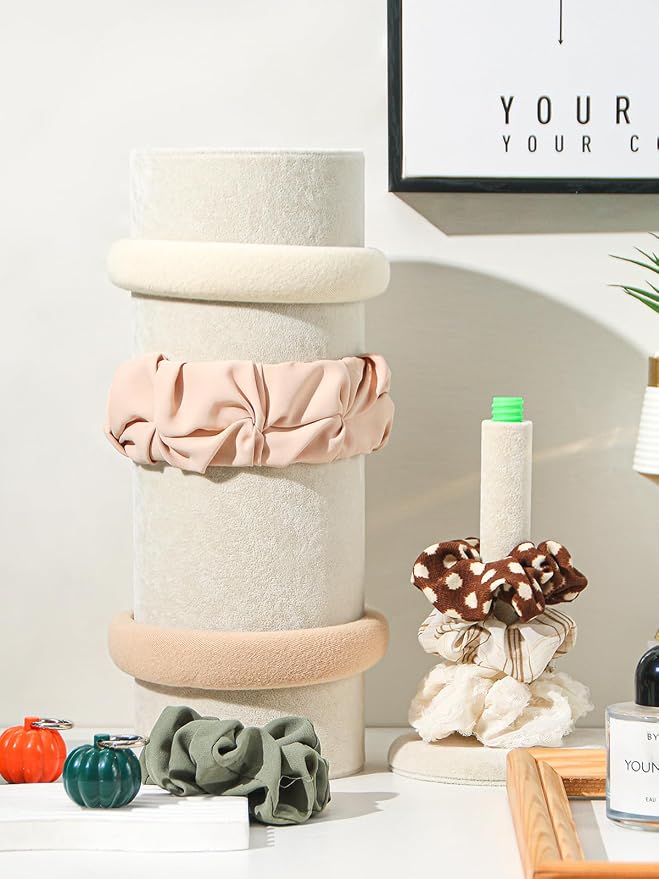 Coward T-Bar Beige Headband Holder Organizer, Hairband Display Stand, Hairband - Image 4