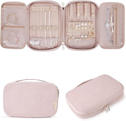 BAGSMART Jewelry Organizer Case Large Travel Jewelry Storage Bag by BAGSMART