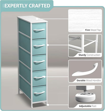 Sorbus Kids Dresser with 5 Drawers - Image 4