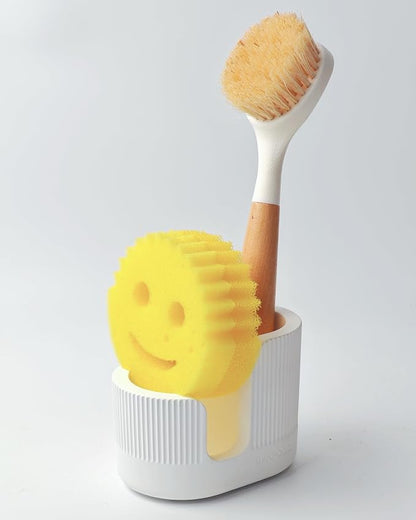 2-in-1 Diatomite Sponge Holder for Kitchen Sink, Quick-Drying Dish Sponge and - Image 7