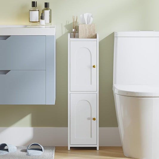 Hzuaneri Bathroom Storage Cabinet, Small Corner Floor Cabinet by Hzuaneri