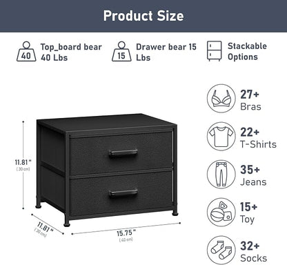 DIMJ Stackable Storage Drawer Unit - Image 2