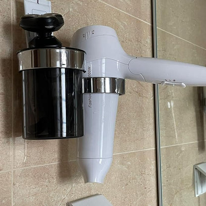 Hair Dryer Holder, Bathroom Blow Dryer Organizer - Image 5
