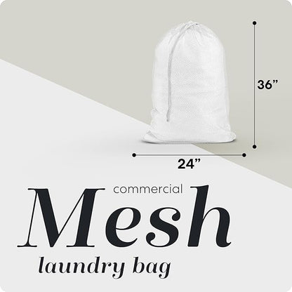Handy Laundry Mesh Laundry Bag, Extra Large 24" x 36" – Heavy Duty, Machine - Image 2