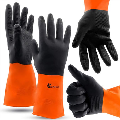 Gastody™ - Chemical Resistant Gloves, Heavy Duty Safety Work Gloves, Resist Acid by Gastody