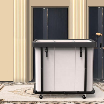230L Extra Large Fashion Laundry Sorter 3 Section - Image 7