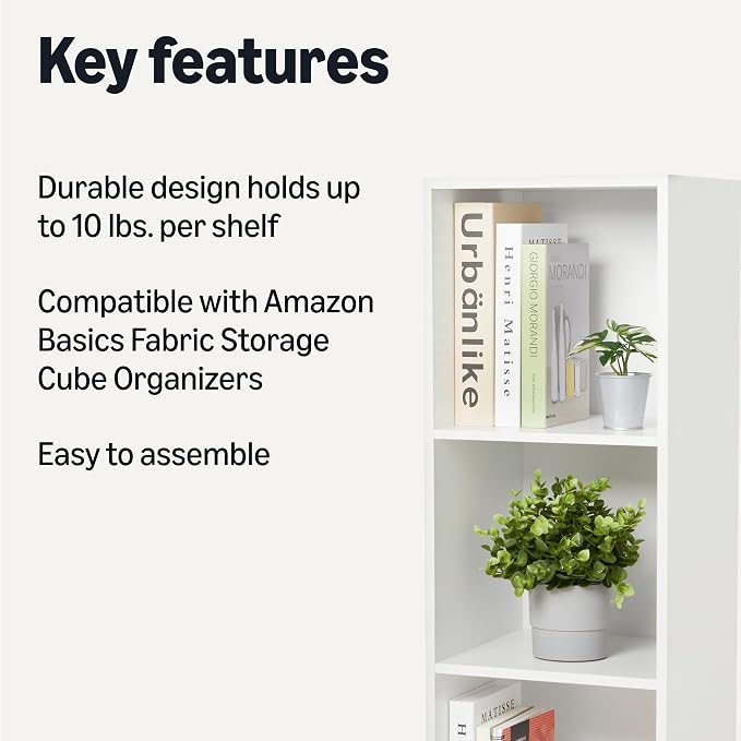 Amazon Basics 3-Cube Bookcase Compatible - Image 3