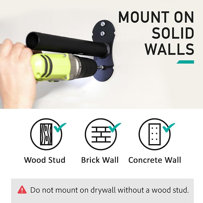 Buffalo Bike Wall Mount Rack – Adjustable Heavy-Duty Horizontal Indoor Hanger - Image 7