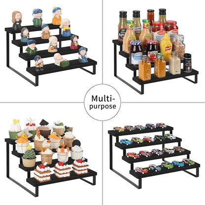 YINMIT Wooden Display Riser Stand, Tiered Perfume and Cologne Organizer Stand - Image 9