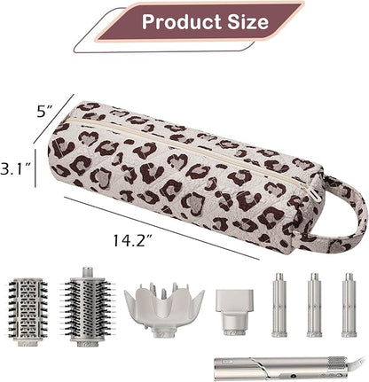 Quilted Hair Tools Travel Bag，Hair Styling Accessories Storage Case - Image 3