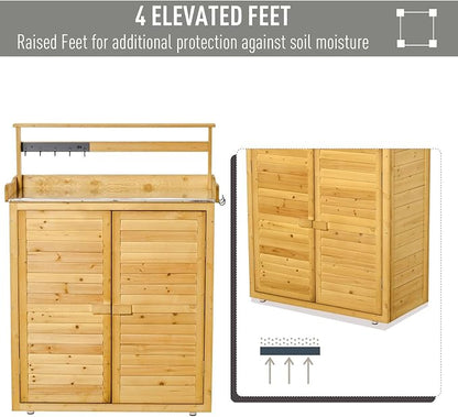 3-Tier Garden Storage Shed - Image 4