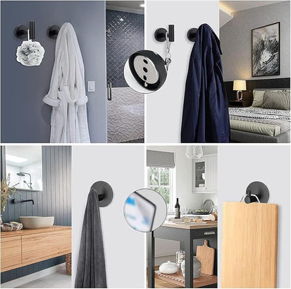 NearMoon Bathroom Hardware Set SUS 304 Thicken Stainless Steel-Towel Bar Set - Image 6