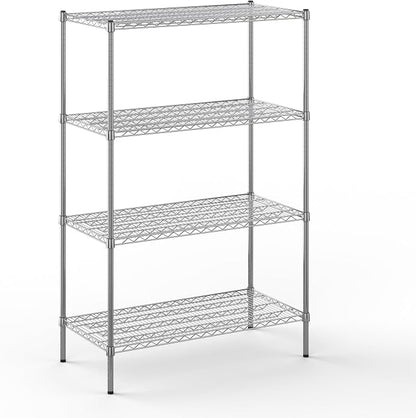 21" Deep x 42" Wide x 64" Height Wire Shelving Kit | 4-Tier | NSF Commercial by Regal+Altair
